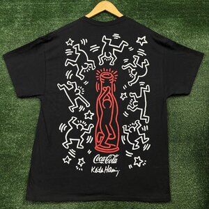 Enjoy Coca-Cola x Keith Haring Pop Art T-Shirt Size Extra Large